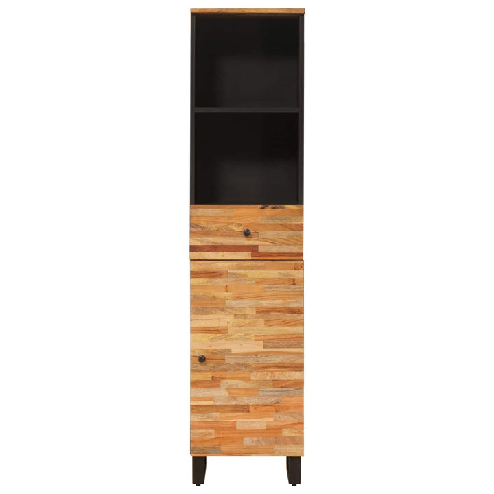 Badrumsskåp Artisan Ek 38 X 33 X 160 Cm Massivt Mangoträ