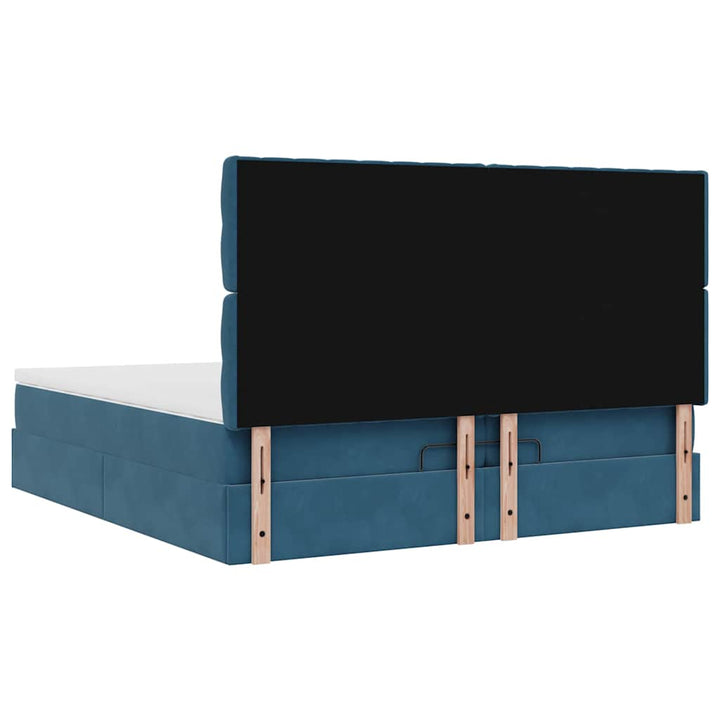 Ottomansk Säng Med Madrasser Och Led-Lampor 200X200Cm