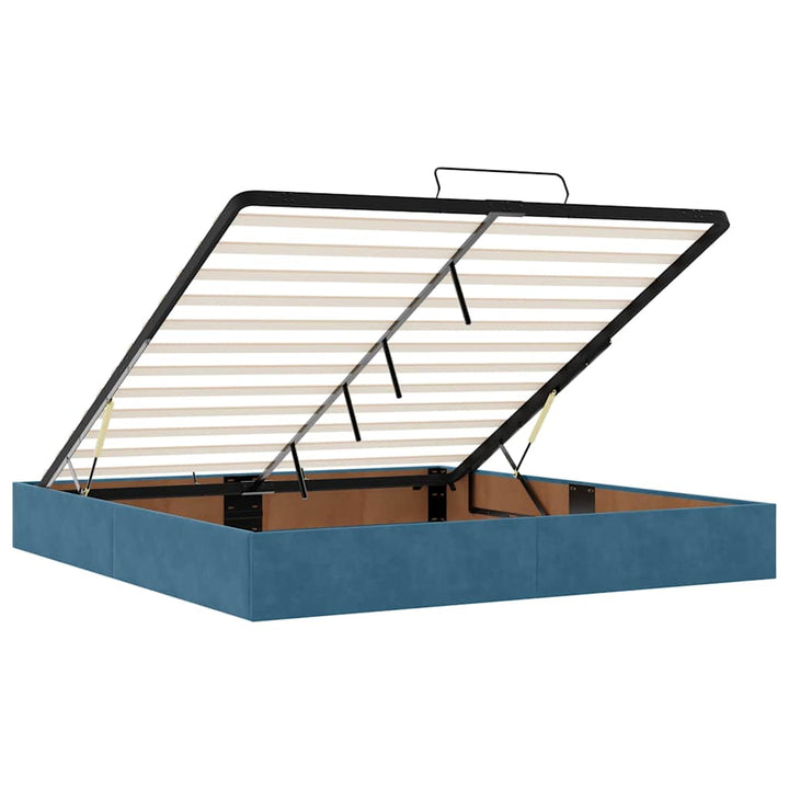 Ottomansk Säng Med Madrasser Och Led-Lampor 200X200Cm