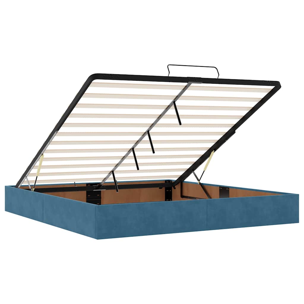Ottomansk Säng Med Madrasser Och Led-Lampor 200X200Cm