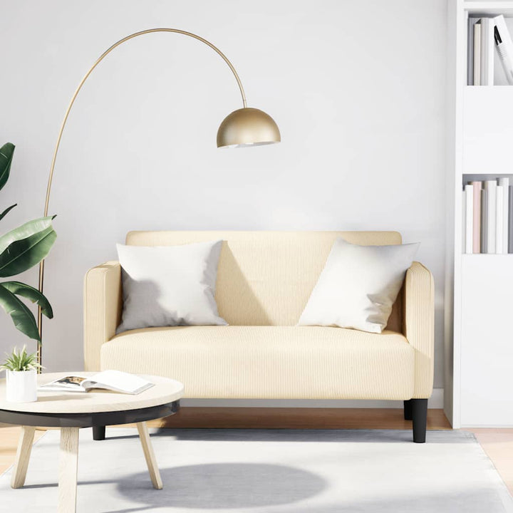Loveseat Soffa 109 Cm Manchestertyg