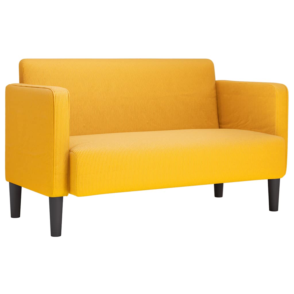 Loveseat Soffa 109 Cm Manchestertyg