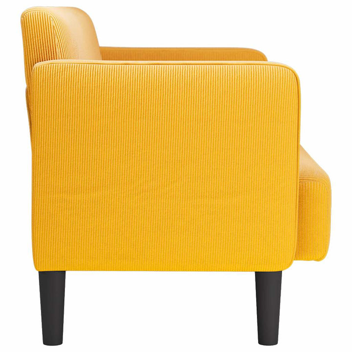 Loveseat Soffa 109 Cm Manchestertyg