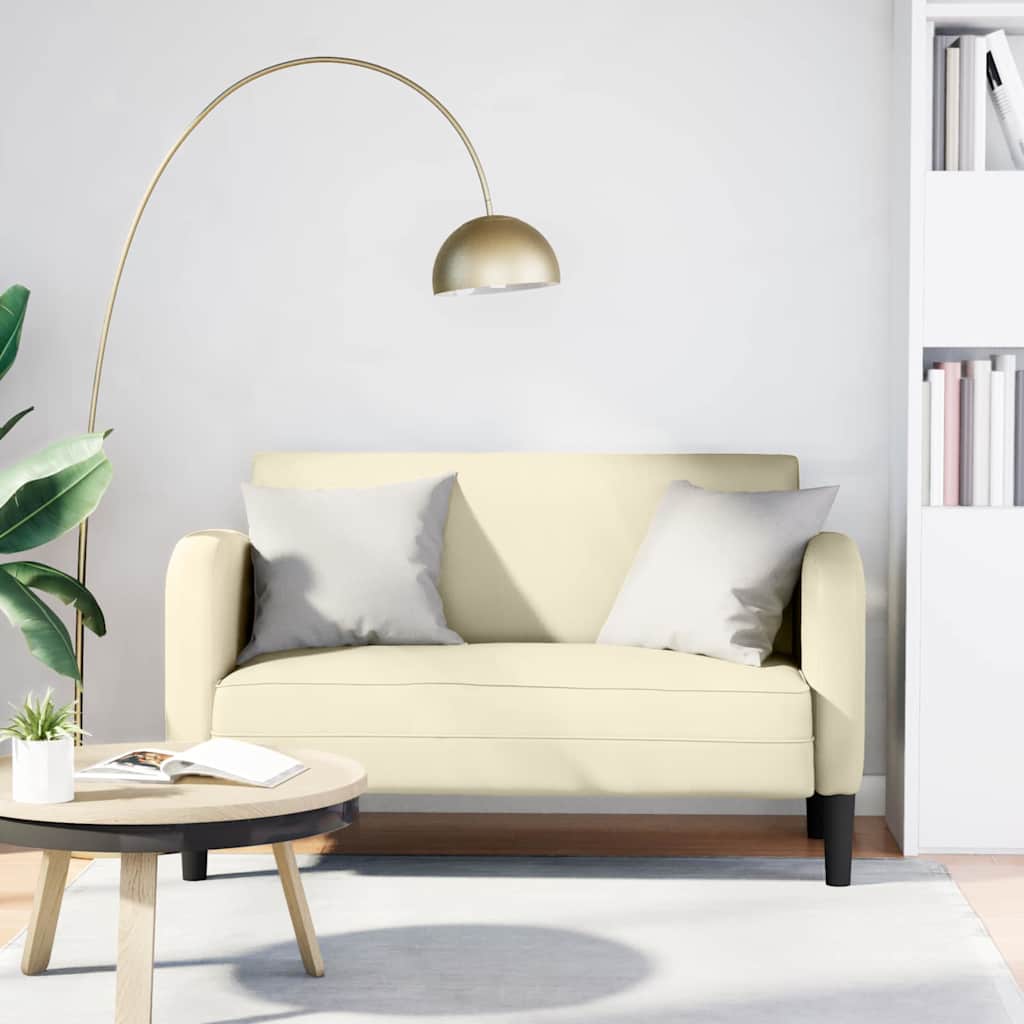Loveseat Soffa 110 Cm Läderimitation
