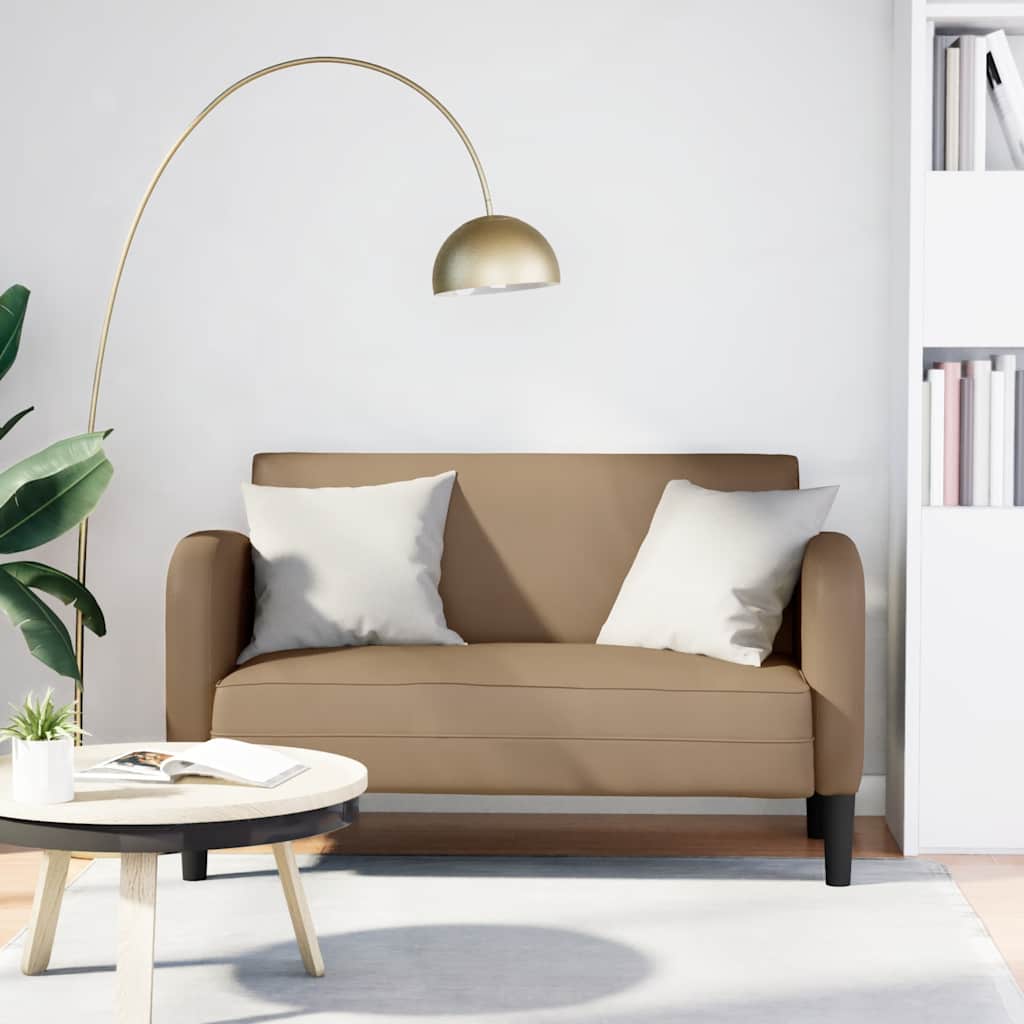 Loveseat Soffa 110 Cm Läderimitation