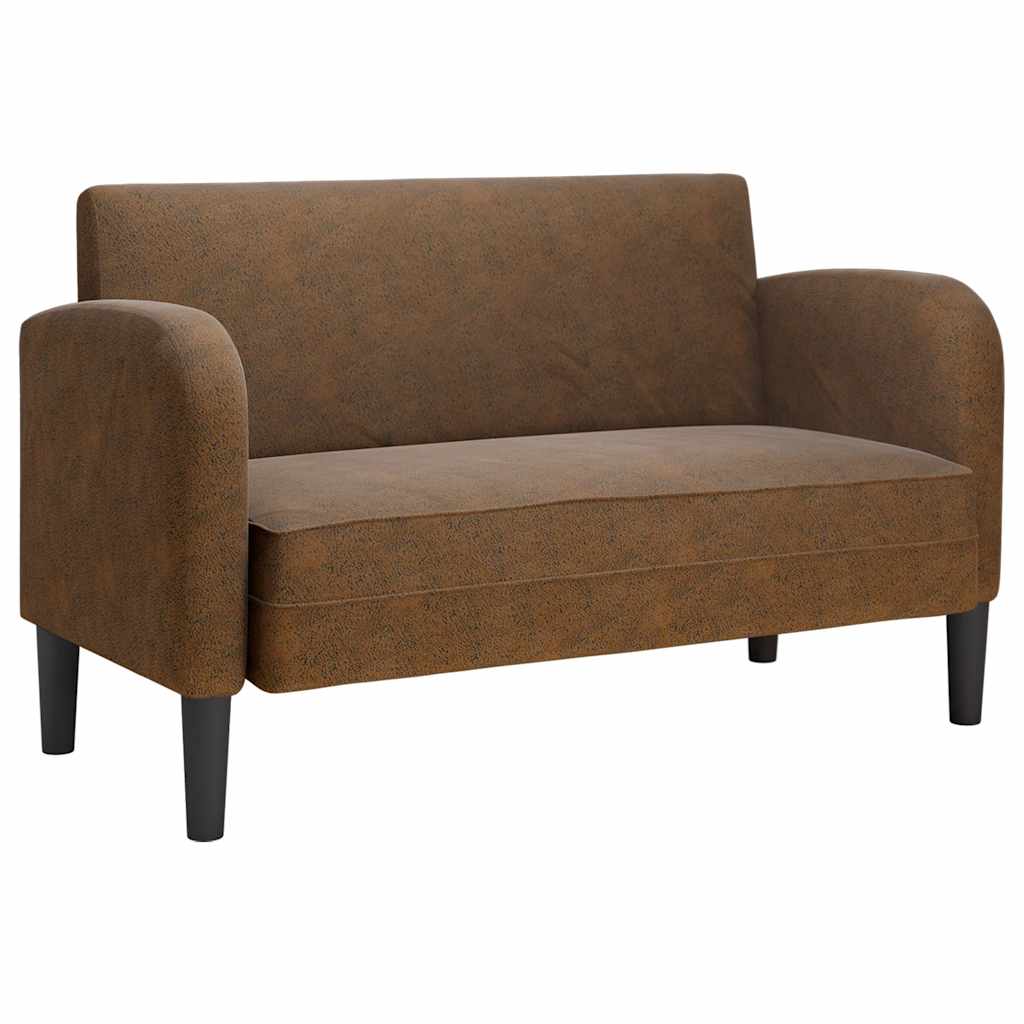 Loveseat Soffa 110 Cm Konstläder
