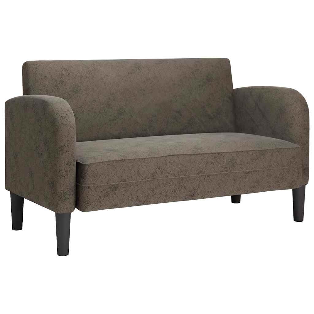 Loveseat Soffa 110 Cm Läderimitation