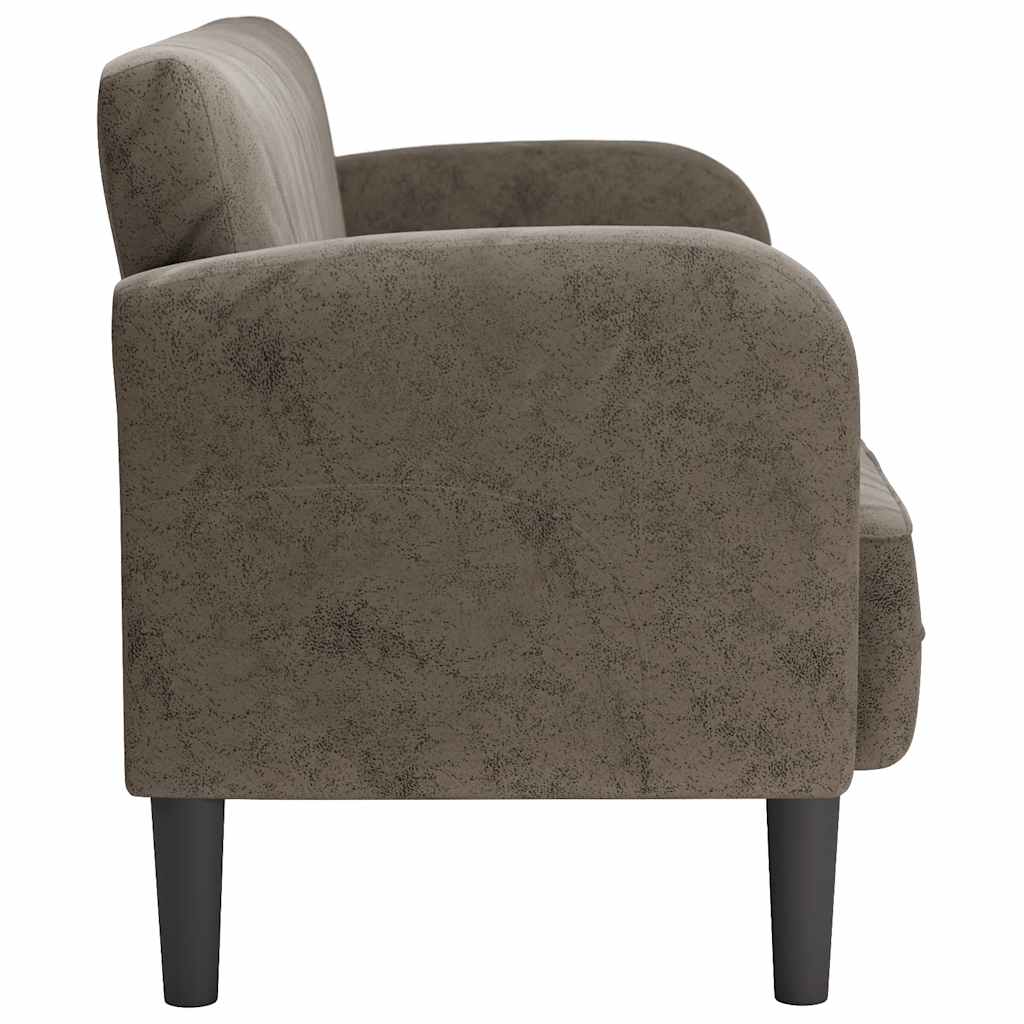 Loveseat Soffa 110 Cm Läderimitation