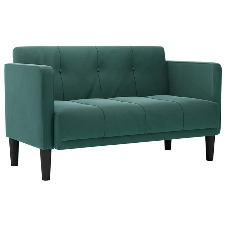 Loveseat Soffa 111 Cm Sammet