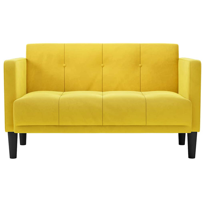 Loveseat Soffa 111 Cm Sammet