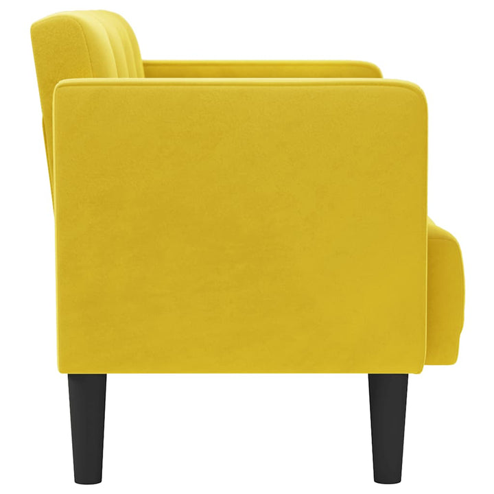 Loveseat Soffa 111 Cm Sammet