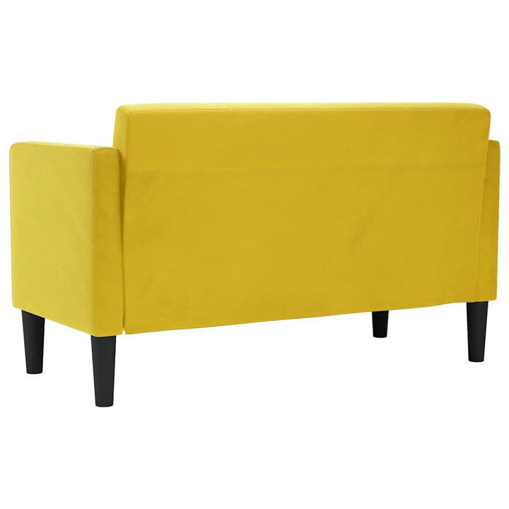 Loveseat Soffa 111 Cm Sammet