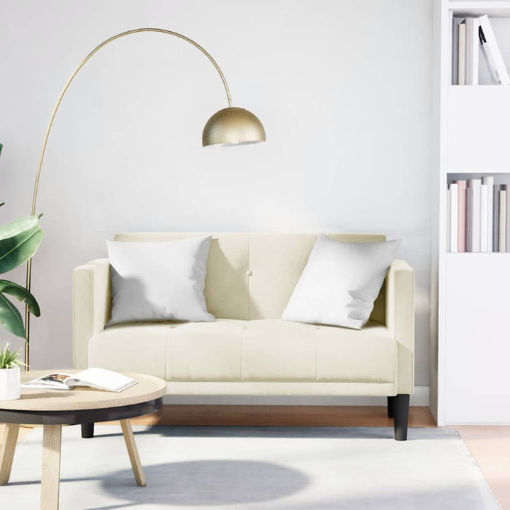 Loveseat Soffa 111 Cm Sammet
