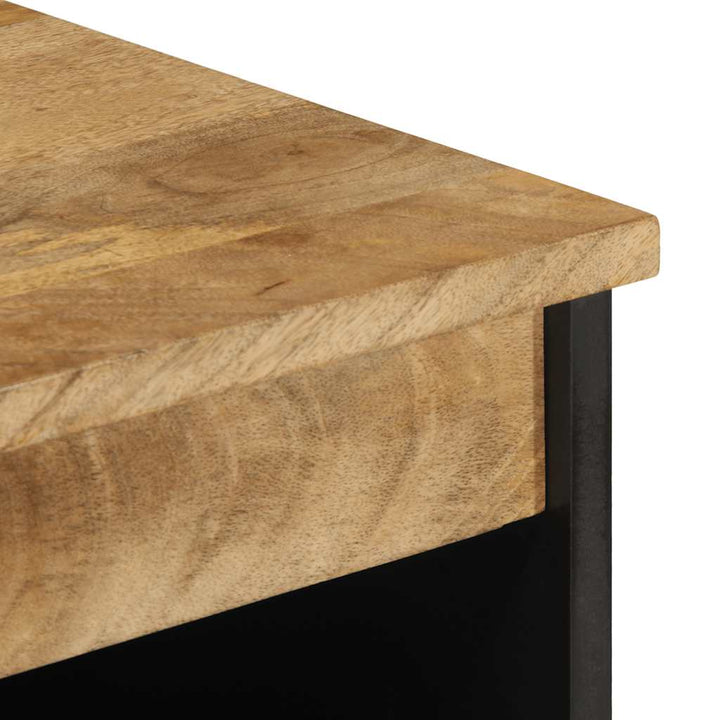 Skänk 60X33,5X75 Cm Massivt Grovt Mangoträ