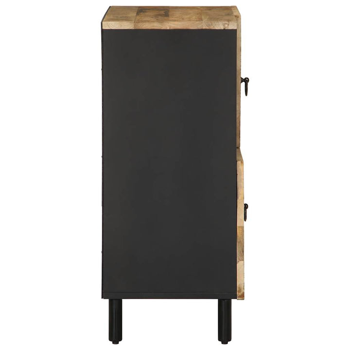 Skänk 80X33,5X75 Cm Massivt Grovt Mangoträ