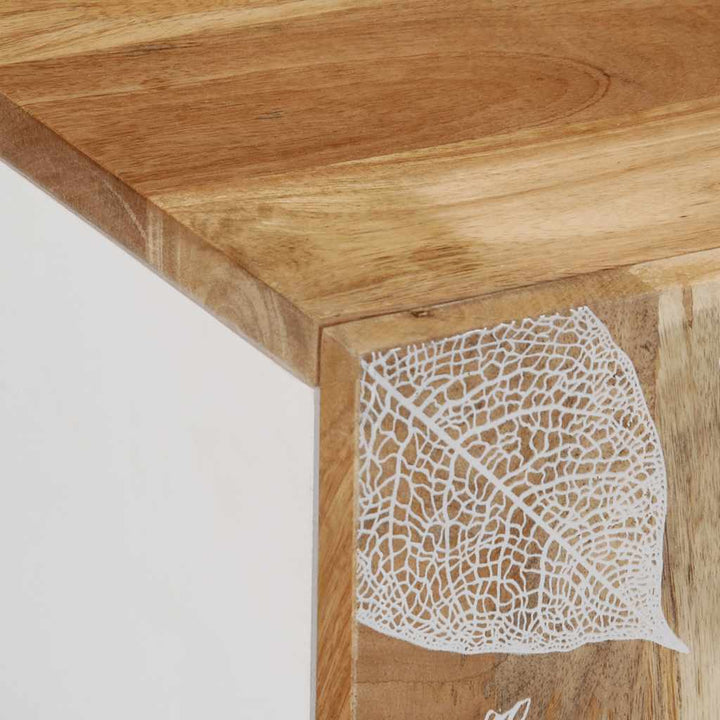 Tvättställsskåp 62X33X58 Cm Massivt Mangoträ