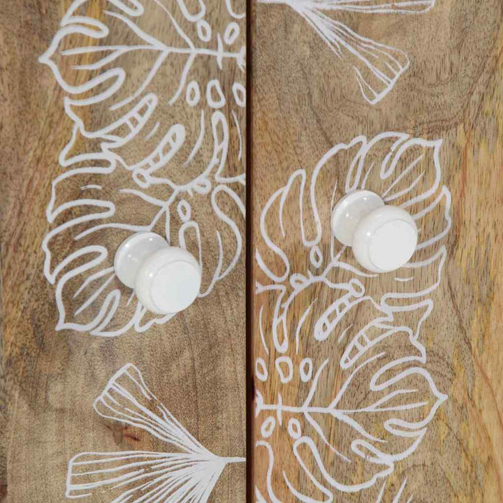 Tvättställsskåp 62X33X58 Cm Massivt Mangoträ