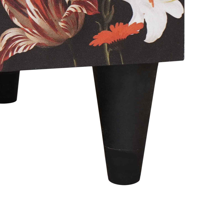 Förvaringsskåp Med Låda Flerfärgsdesign 70 X 33,5 X 46 Cm