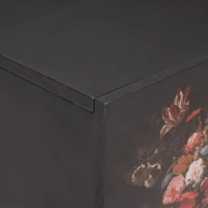 Förvaringsskåp Med Låda Flerfärgsdesign 105 X 33,5 X 46 Cm