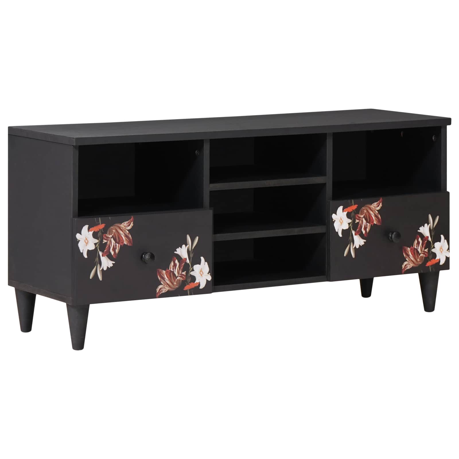 Förvaringsskåp Med Låda Flerfärgsdesign 100 X 33,5 X 46 Cm