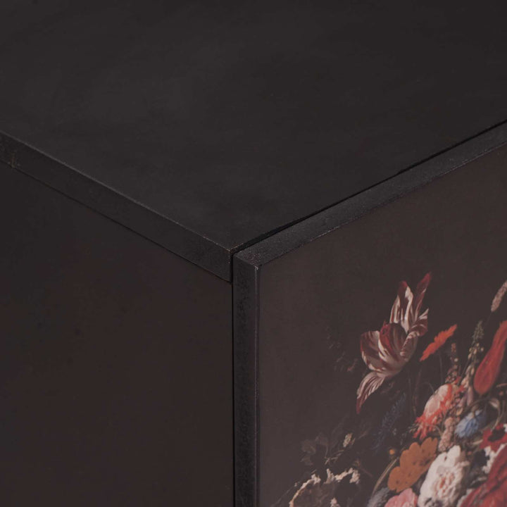 Diskbänksskåp Flerfärgsdesign 62 X 33 X 58 Cm Massivt Mangoträ