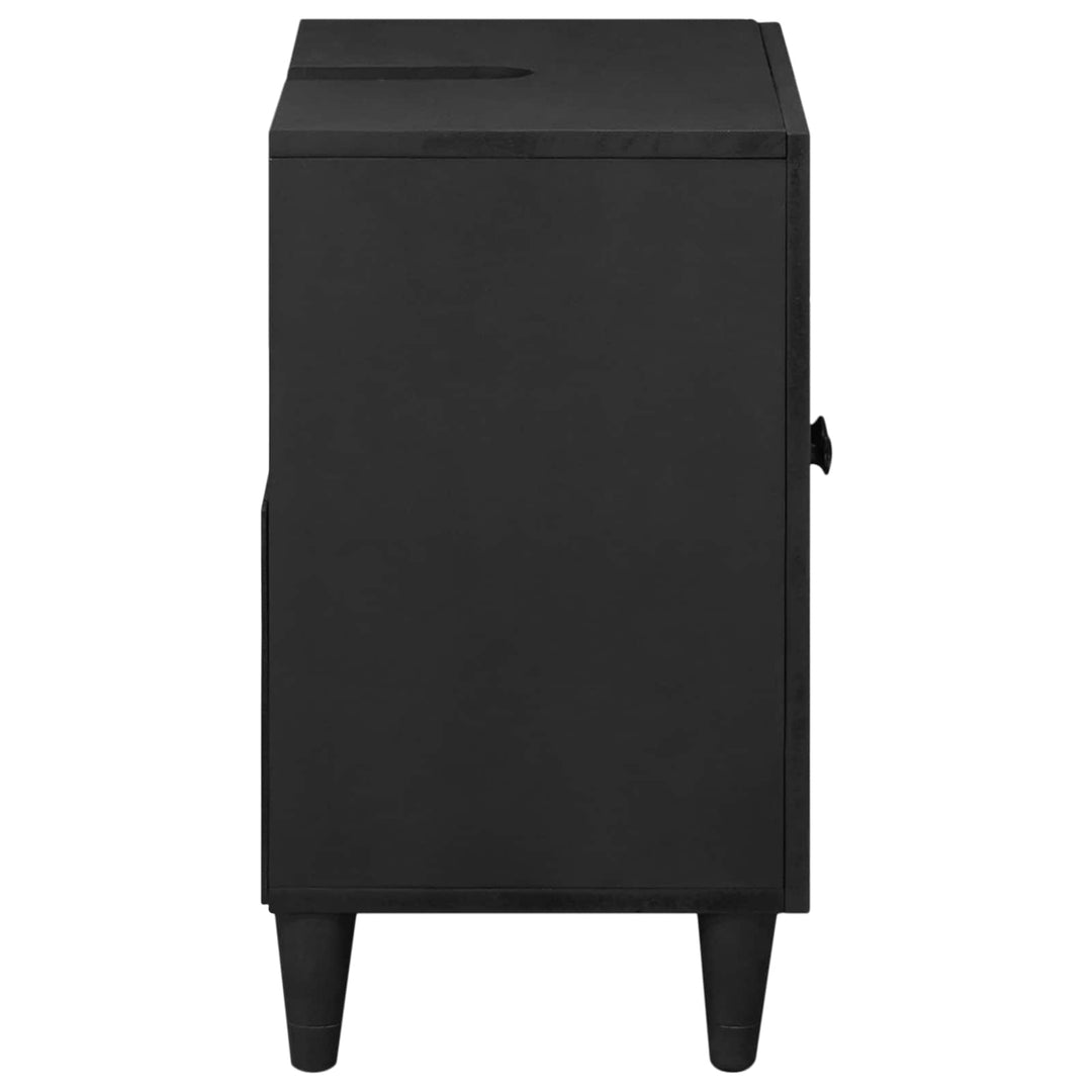 Diskbänksskåp Flerfärgsdesign 62 X 33 X 58 Cm Massivt Mangoträ