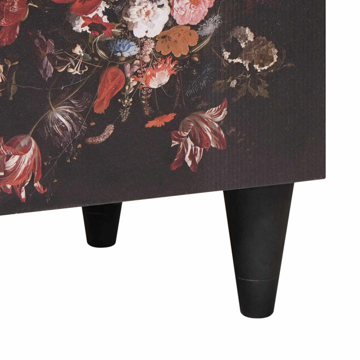 Förvaringsskåp Med Lagring Flerfärgsdesign 60 X 33,5 X 75 Cm