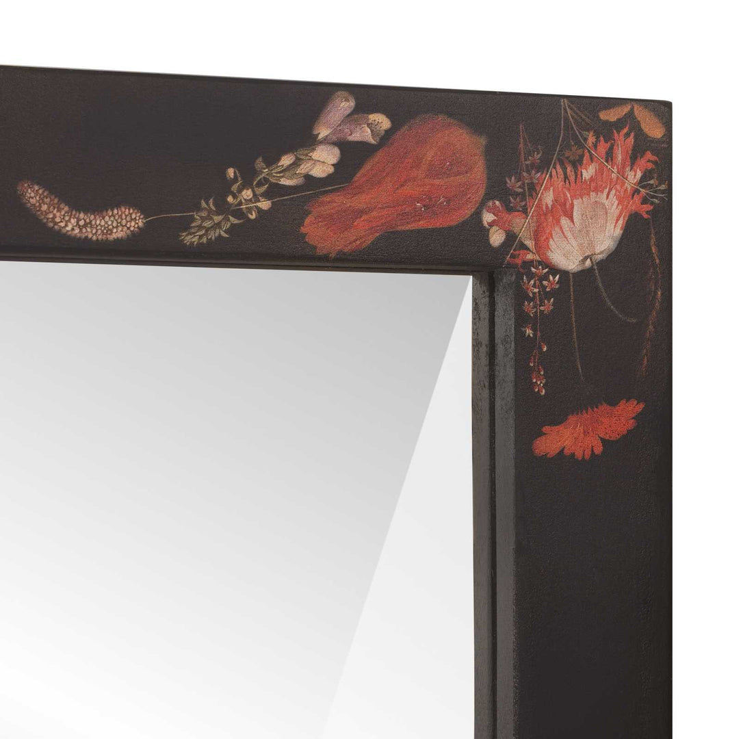 Spegel Väggmonterad Flerfärgsdesign 70 X 50 X 3 Cm Glas