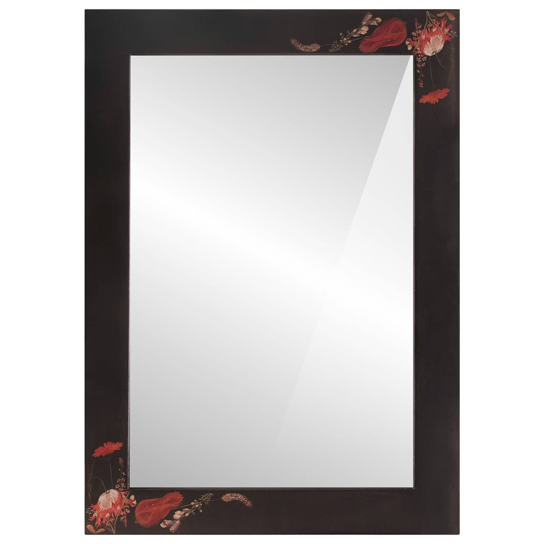 Spegel Väggmonterad Flerfärgsdesign 70 X 50 X 3 Cm Glas