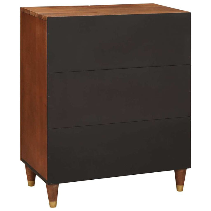 Sideboard Brun 60 X 33 X 75 Cm Massivt Mangoträ