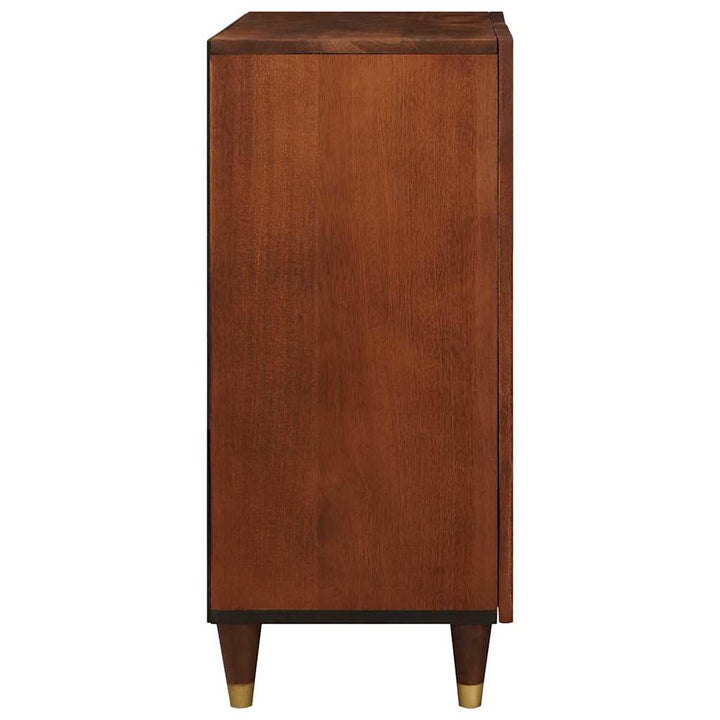 Sideboard Brun 60 X 33 X 75 Cm Massivt Mangoträ