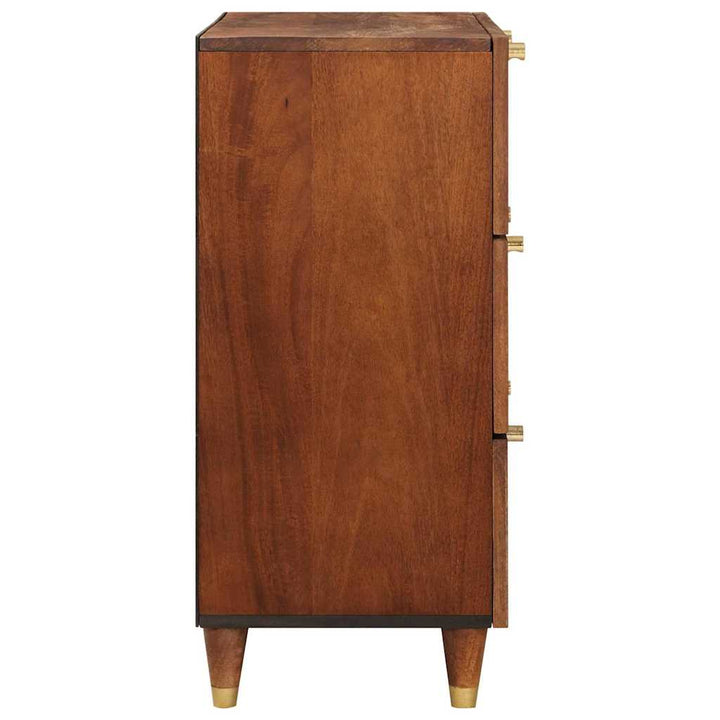 Sideboard Brun 60 X 33 X 75 Cm Massivt Mangoträ