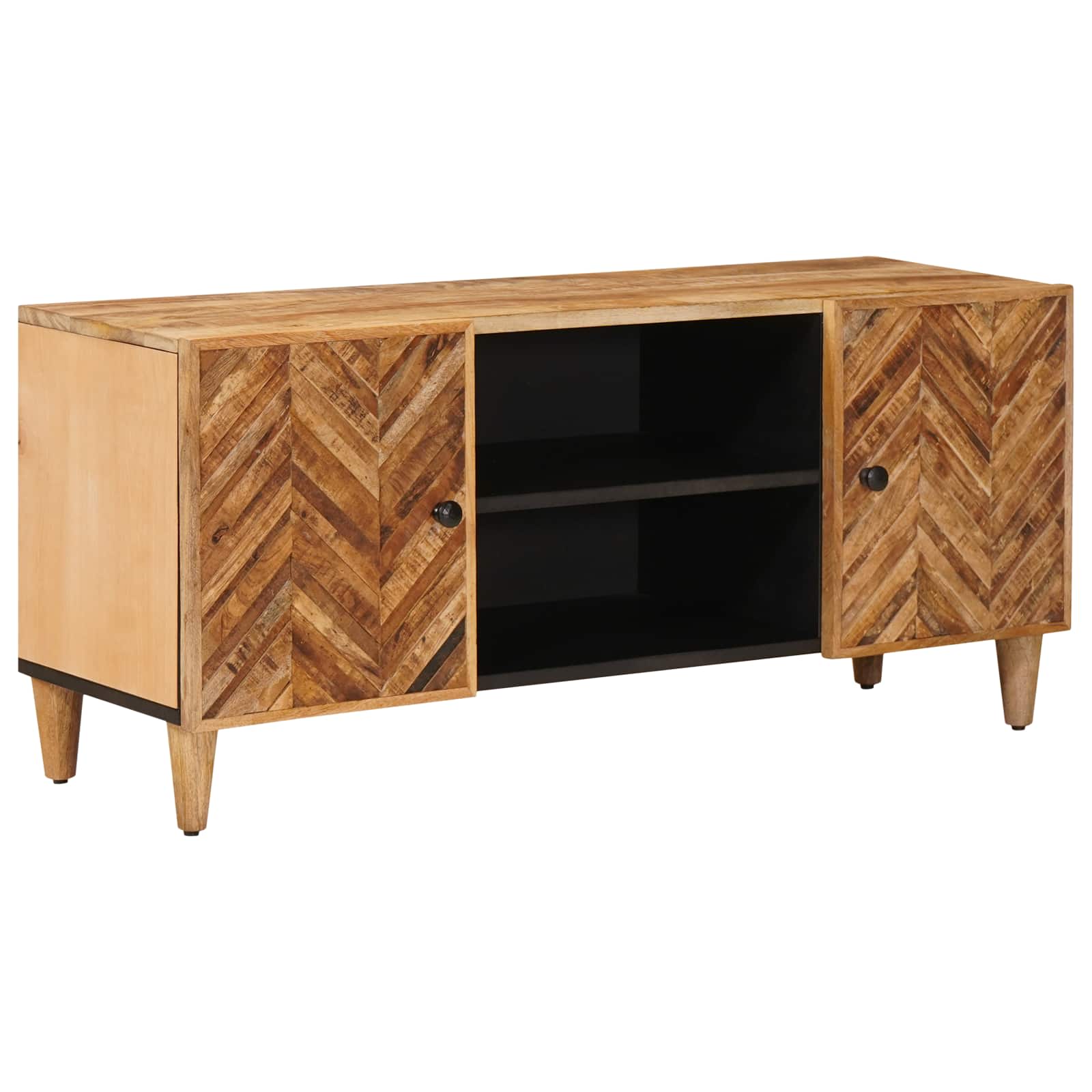 Förvaringsskåp Brun 105 X 33,5 X 46 Cm Massivt Mangoträ
