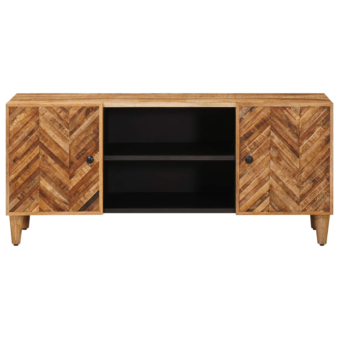 Förvaringsskåp Brun 105 X 33,5 X 46 Cm Massivt Mangoträ