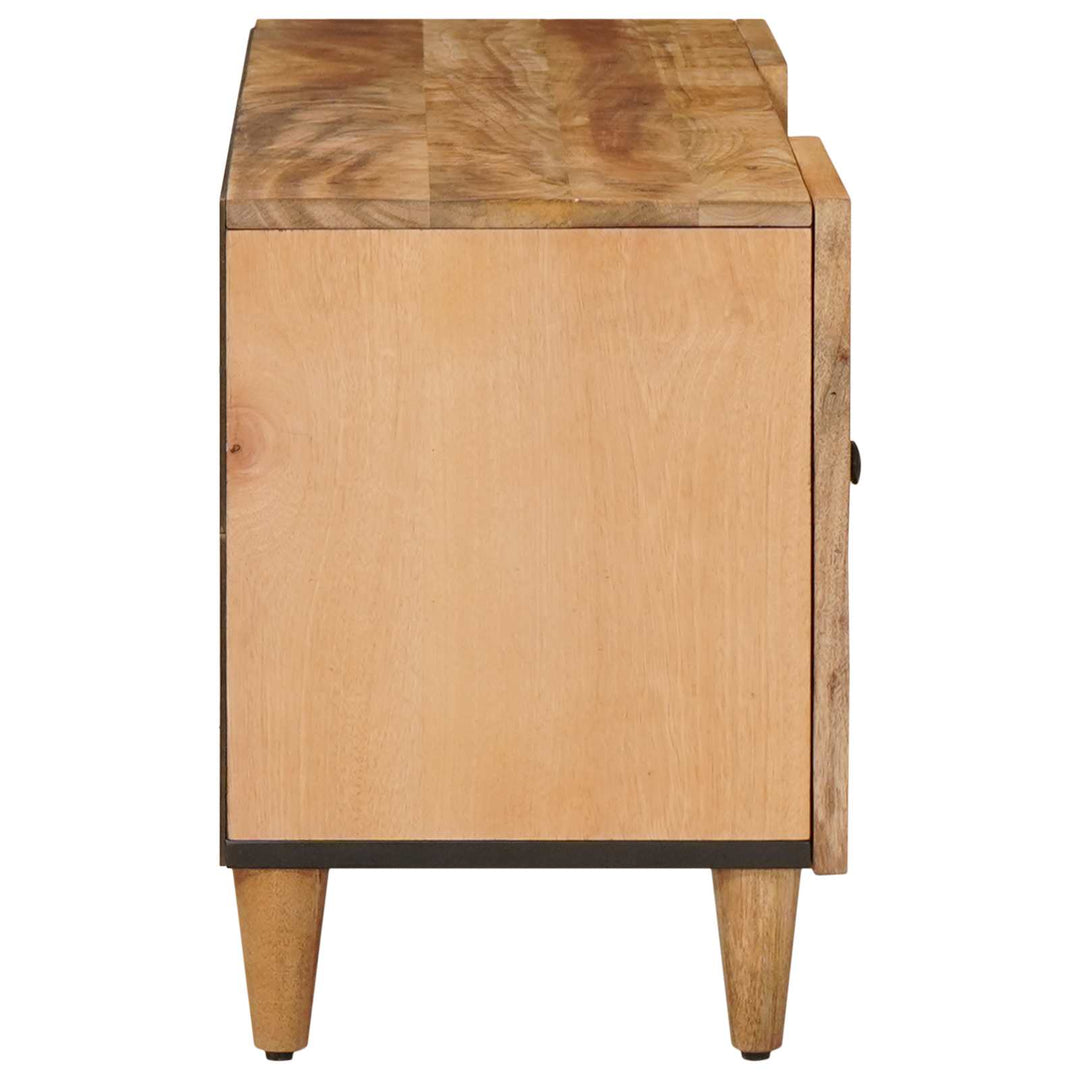 Förvaringsskåp Brun 105 X 33,5 X 46 Cm Massivt Mangoträ