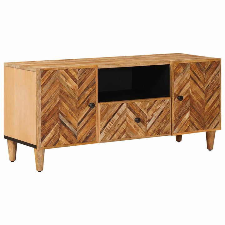 Förvaringsskåp Brun 105 X 33,5 X 46 Cm Massivt Mangoträ