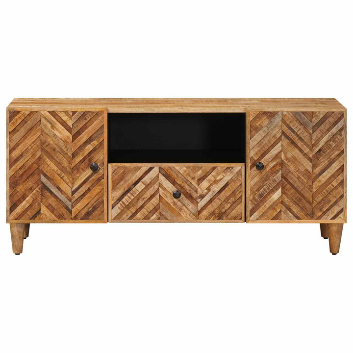 Förvaringsskåp Brun 105 X 33,5 X 46 Cm Massivt Mangoträ