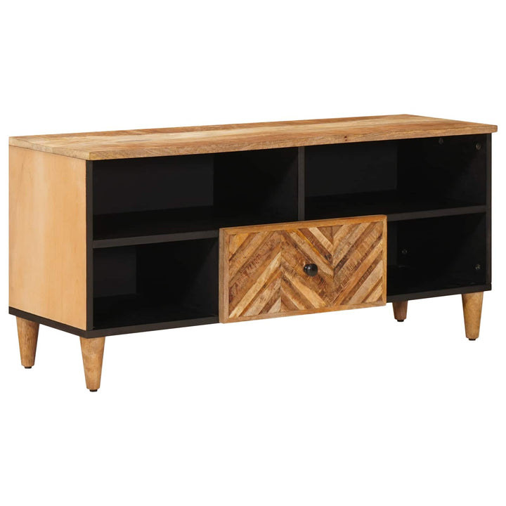 Förvaringsskåp Brun 100 X 33,5 X 46 Cm Massivt Mangoträ