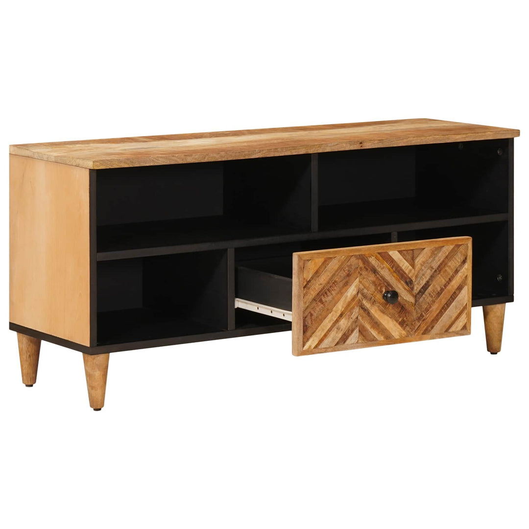 Förvaringsskåp Brun 100 X 33,5 X 46 Cm Massivt Mangoträ