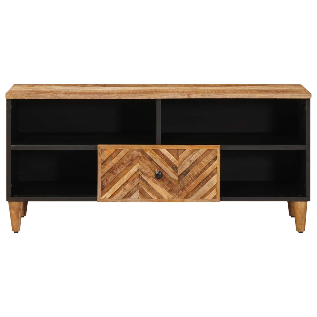 Förvaringsskåp Brun 100 X 33,5 X 46 Cm Massivt Mangoträ