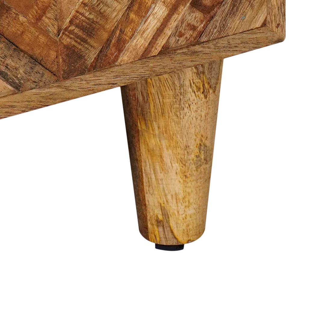 Förvaringsskåp Brun 100 X 33,5 X 46 Cm Massivt Mangoträ