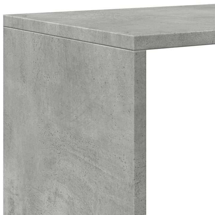 Bokhylla/Rumsavdelare 4 Hyllor 131,5X29X131,5Cm Konstruerat Trä
