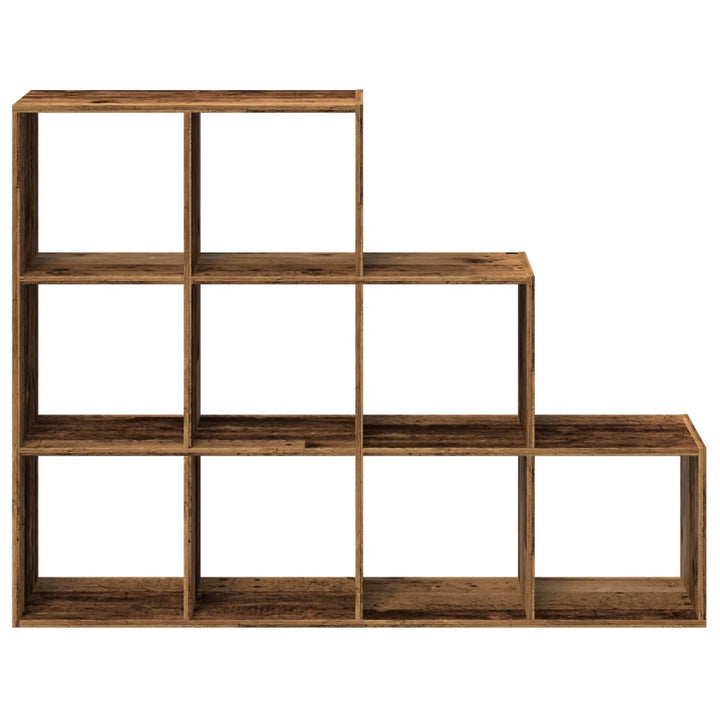 Bokhylla/Rumsavdelare 3 Hyllor 137,5X29X103,5Cm Konstruerat Trä