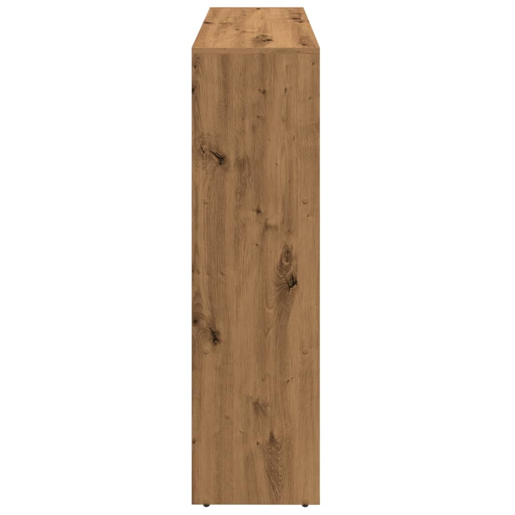 Bokhylla/Rumsavdelare 3 Hyllor 137,5X29X103,5Cm Konstruerat Trä