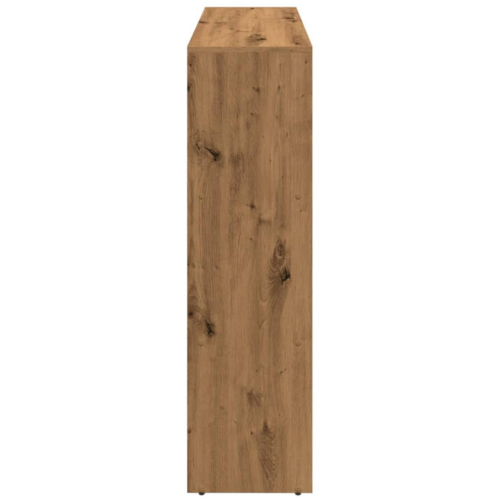 Bokhylla/Rumsavdelare 3 Hyllor 137,5X29X103,5Cm Konstruerat Trä