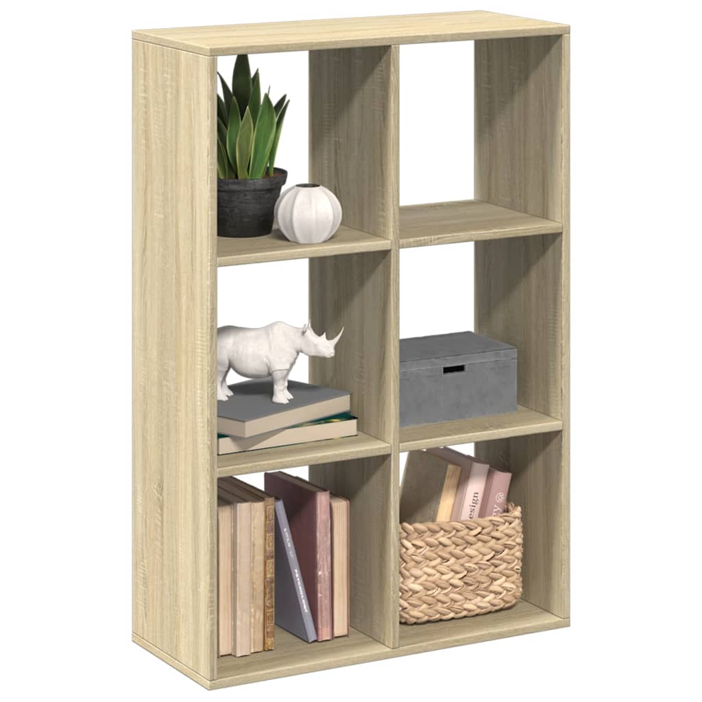 Bokhylla/Rumsavdelare 69,5X29X69,5 Cm Konstruerat Trä