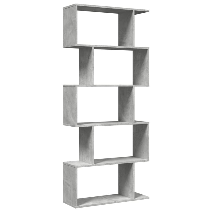 Bokhylla/Rumsavdelare 5 Hyllplan 70X24X Konstruerat Trä