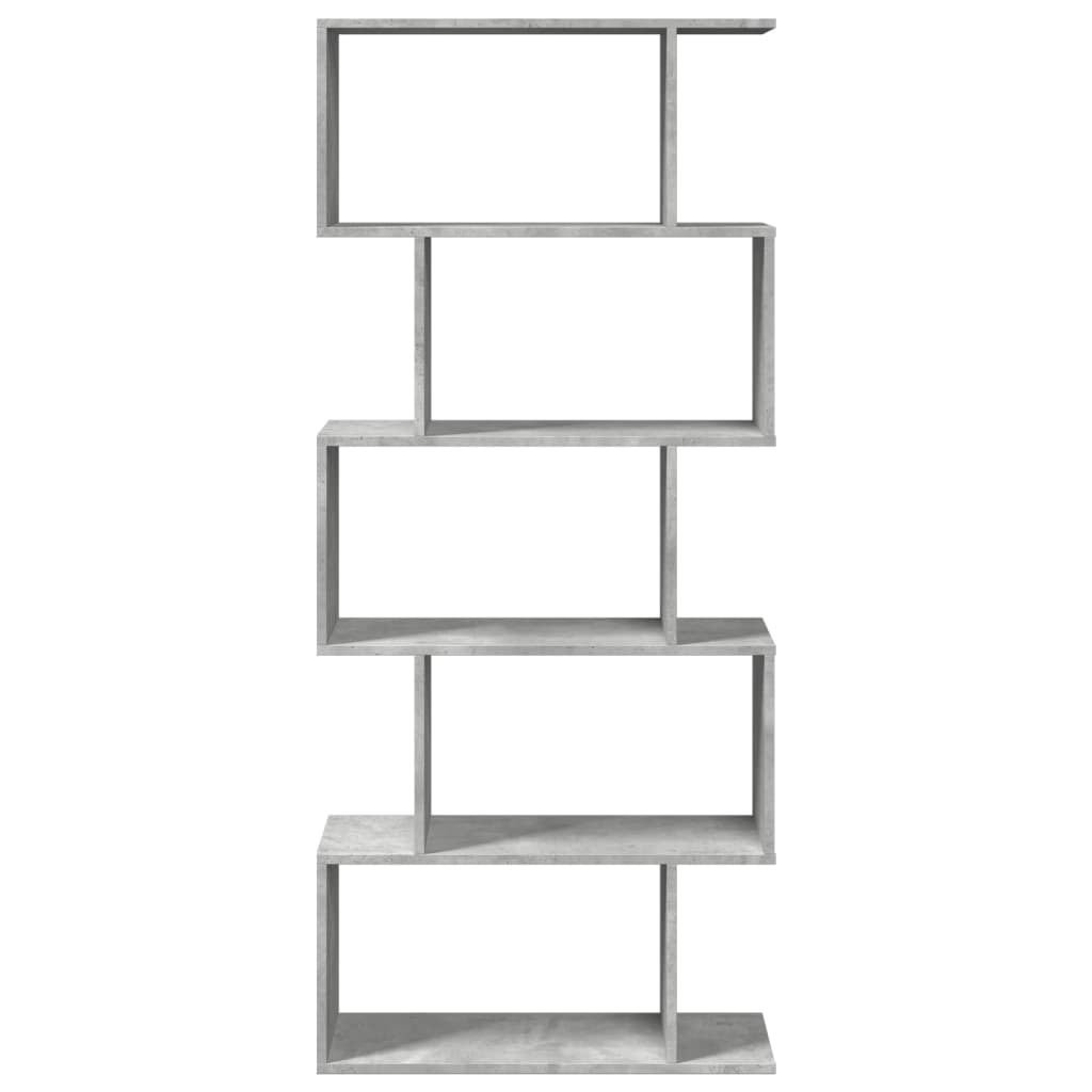 Bokhylla/Rumsavdelare 5 Hyllplan 70X24X Konstruerat Trä
