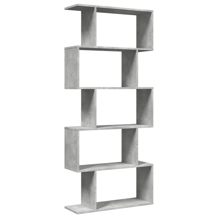 Bokhylla/Rumsavdelare 5 Hyllplan 70X24X Konstruerat Trä