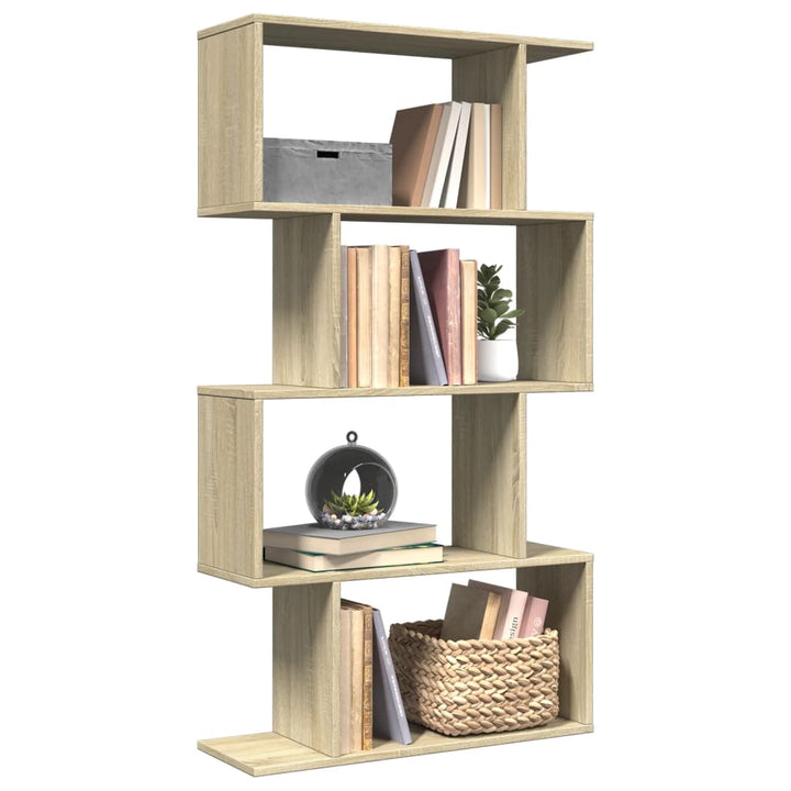 Bokhylla/Rumsavdelare 5 Hyllplan 70X24X Konstruerat Trä